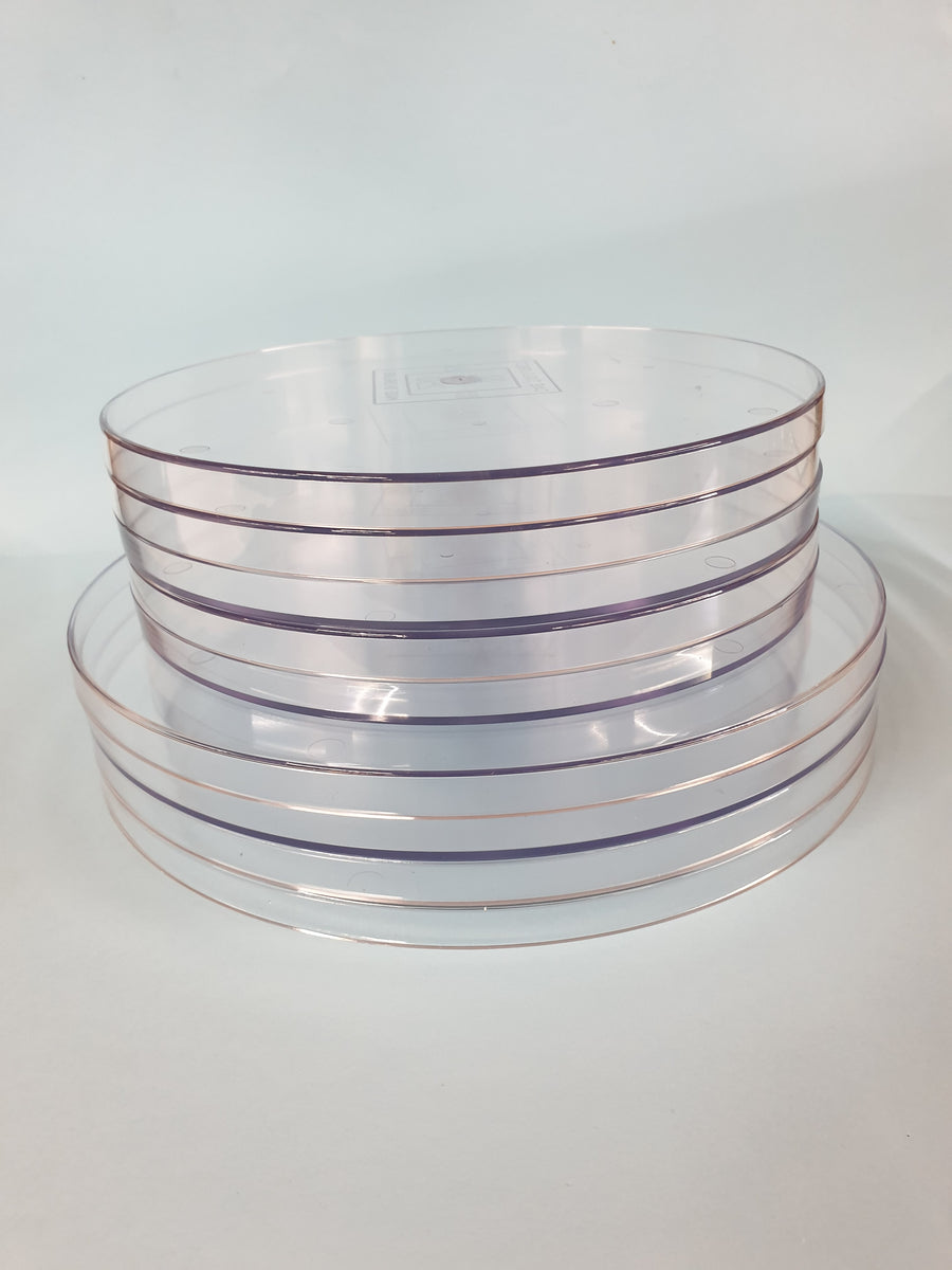 Multi Buy 10" & 12" Clear Cake Drum Pack Cake Tools Direct