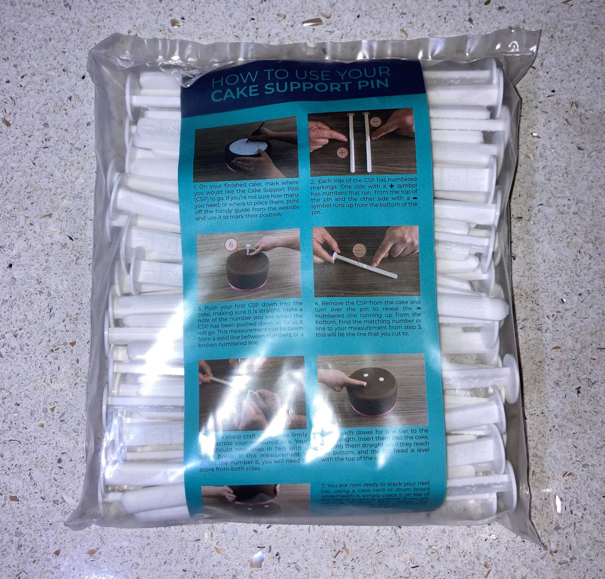 Cake Support Pin (Bulk Pack 200) Cake Tools Direct